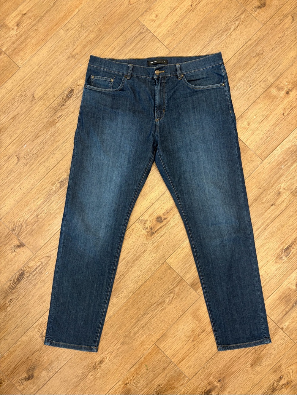 Travis Mathew Dark Blue Slim Straight Jeans